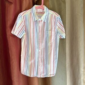 Perfect Lightweight Cotton Boys’ Button Down - Size 12 or 150